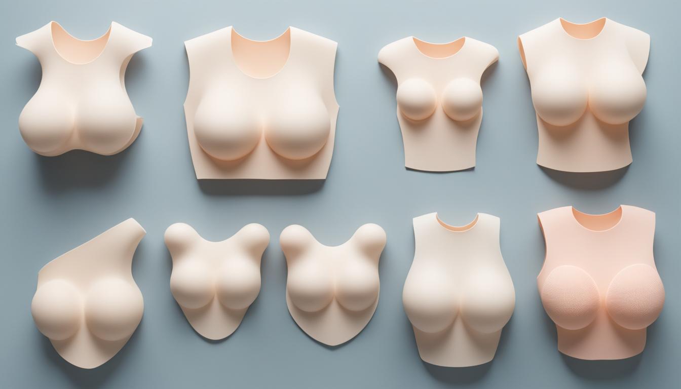 types of breast forms