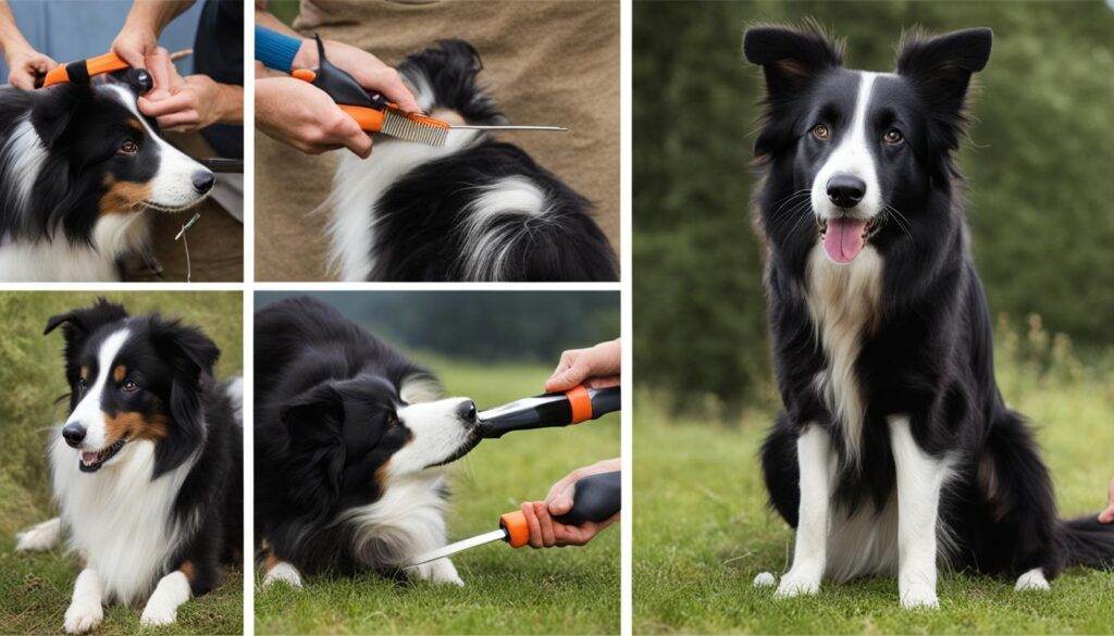 Types of Brush for Border Collie