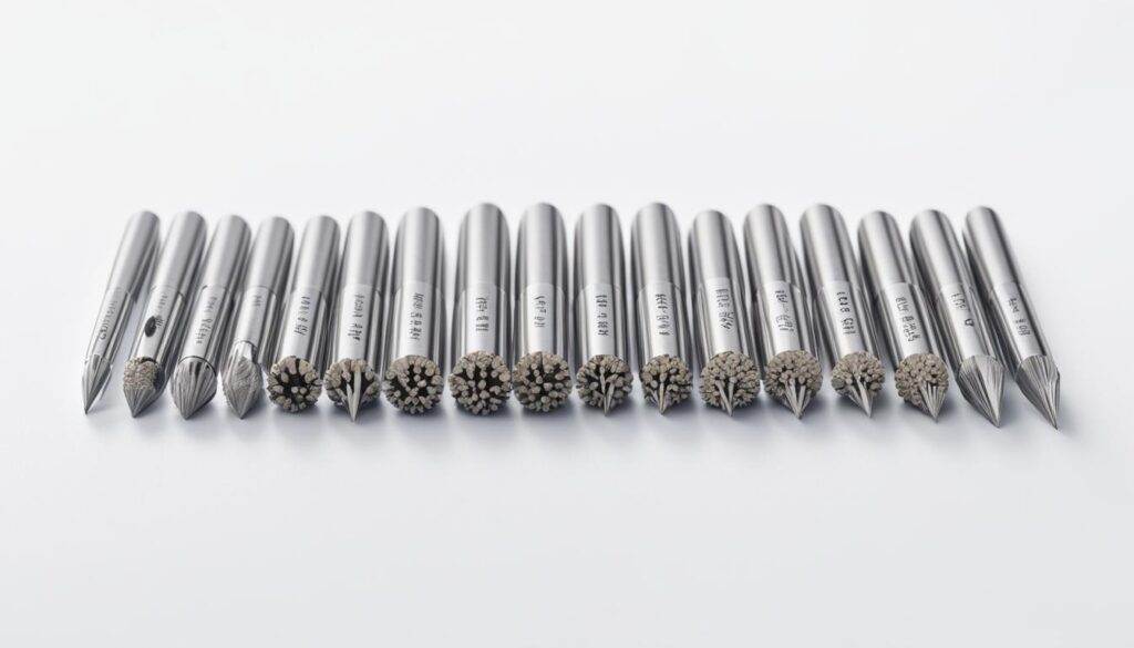 types of carbide burs