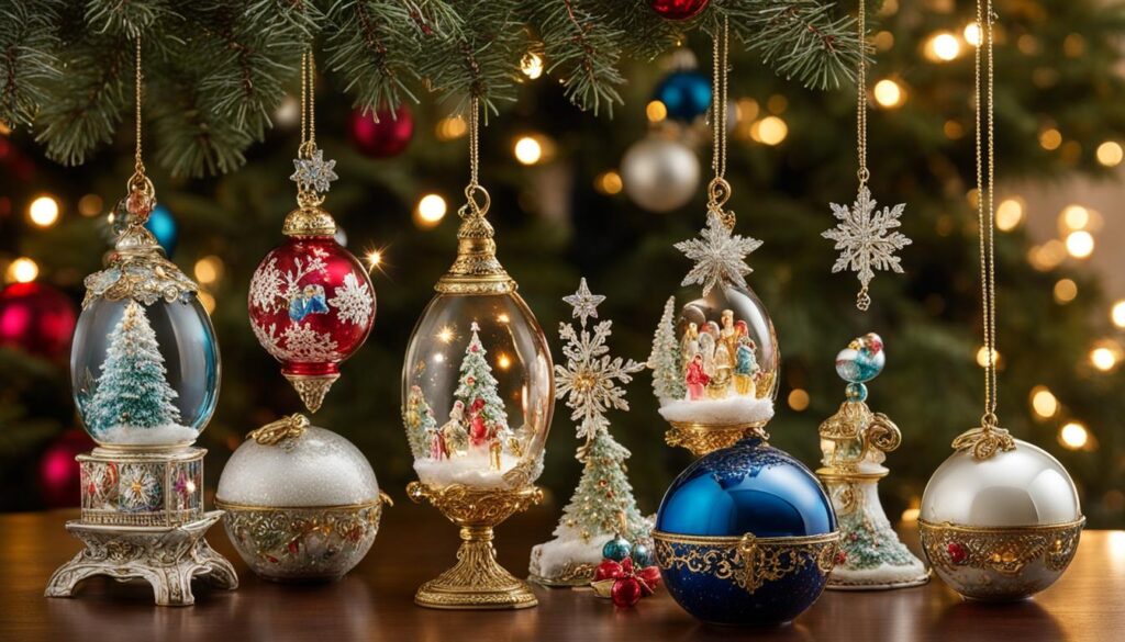 types of collectible christmas tree ornaments