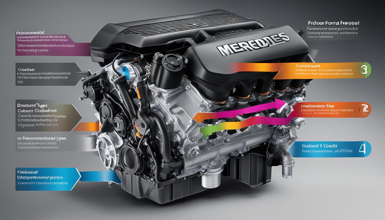 types of coolant for mercedes