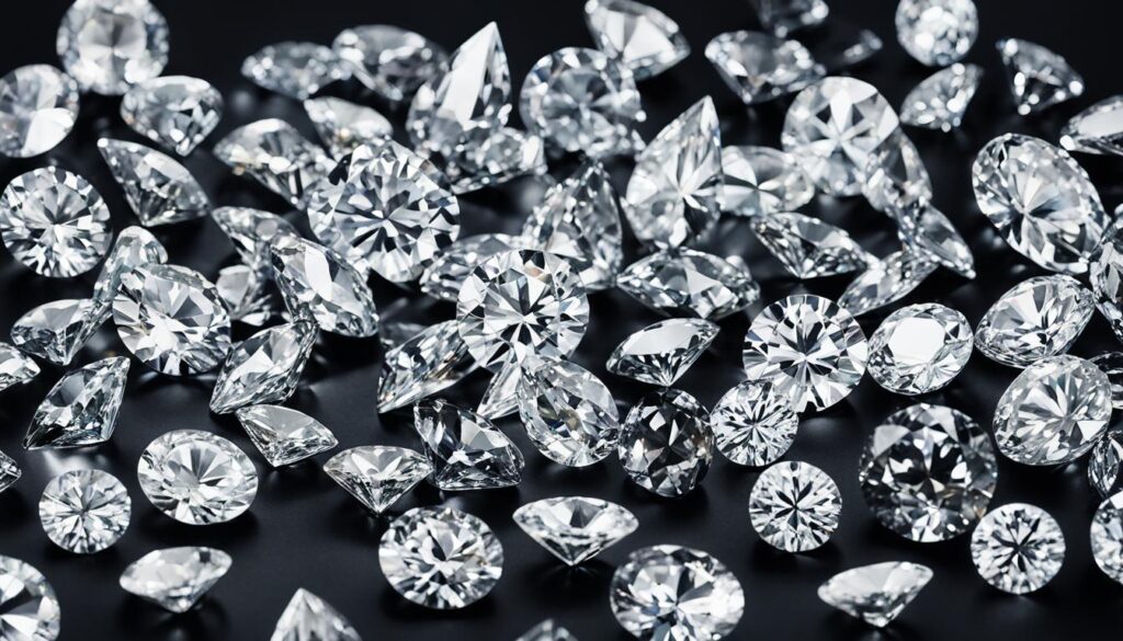 types of diamonds used in jewellery