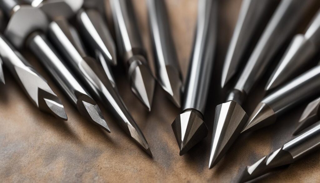 types of drill bit for granites