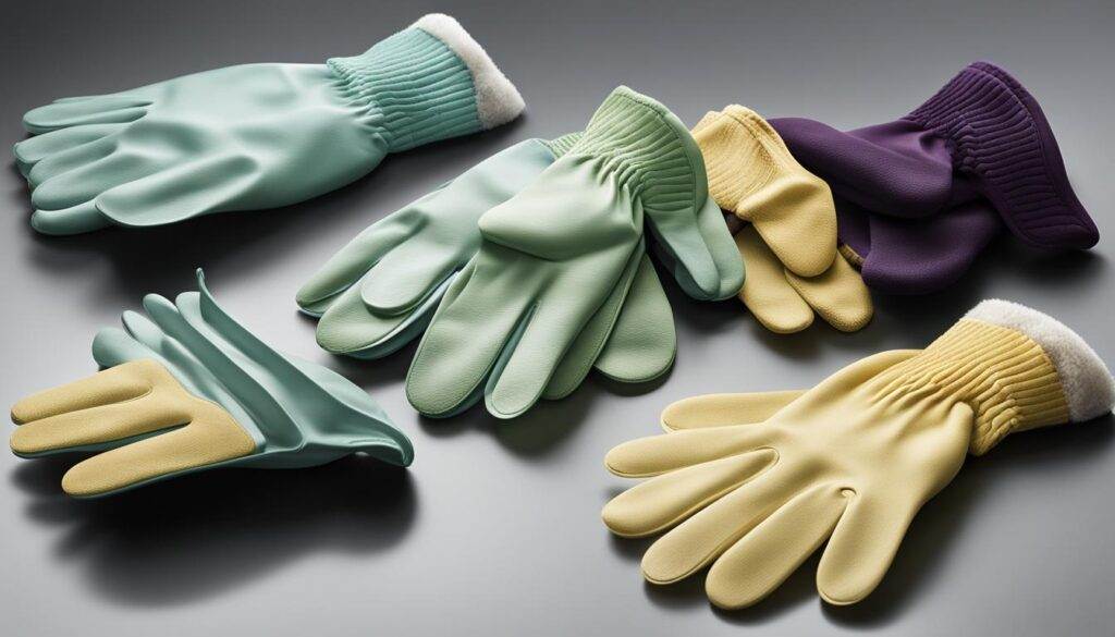 types of gloves used in dentistry