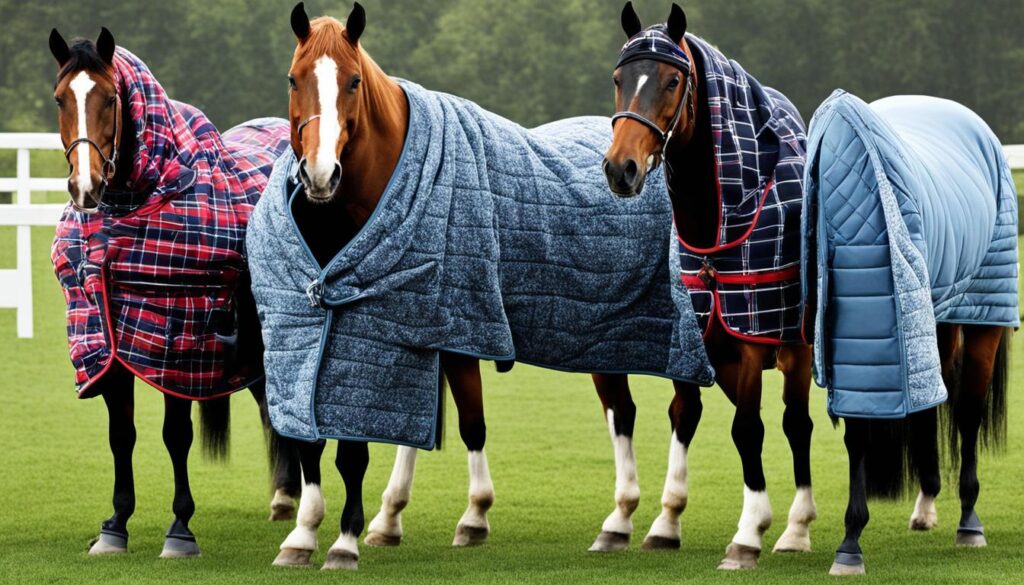 Types of Horse Blankets Discover the Perfect Fit