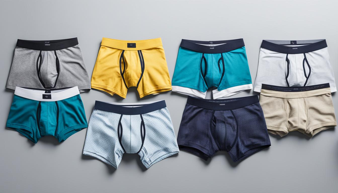 types of male underwear