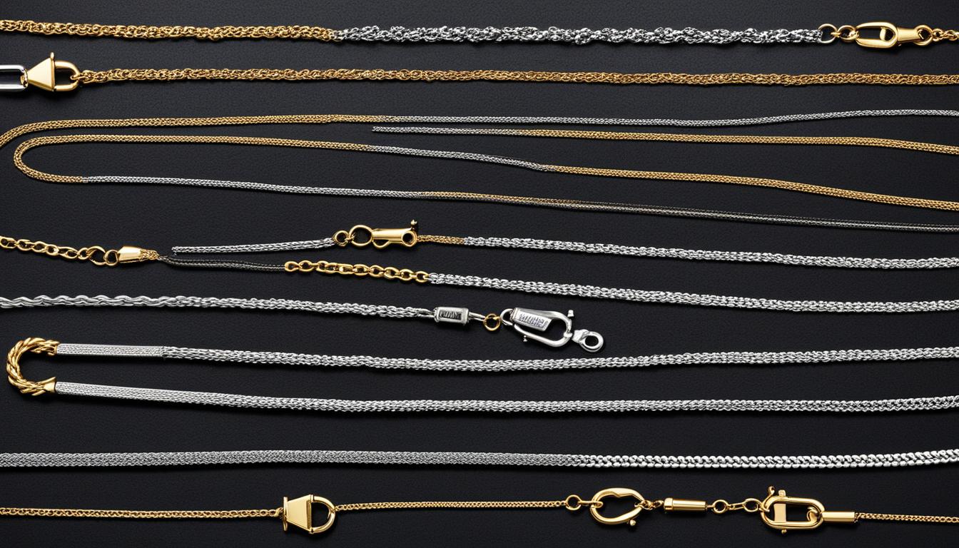 types of necklace chains