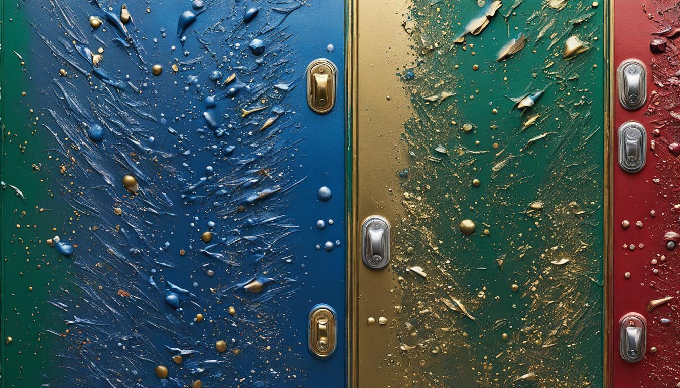 types of paint for exterior metal door