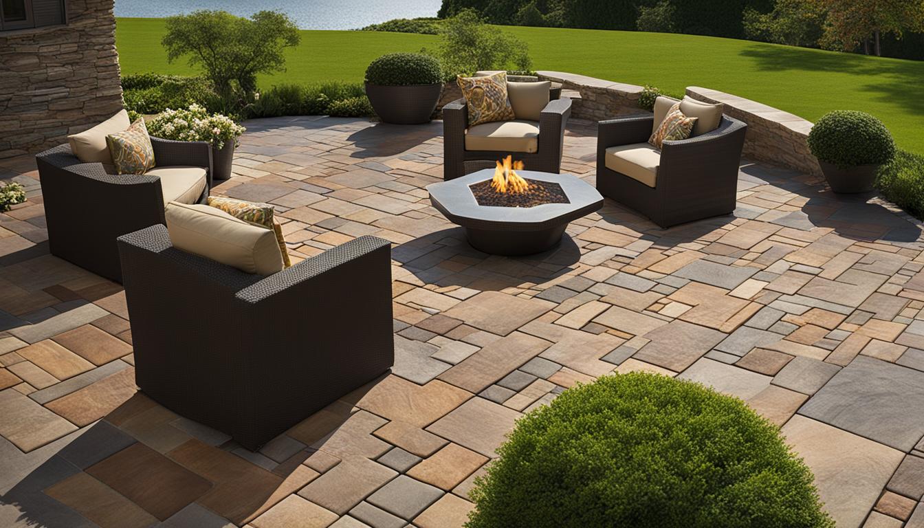 types of pavers for patio