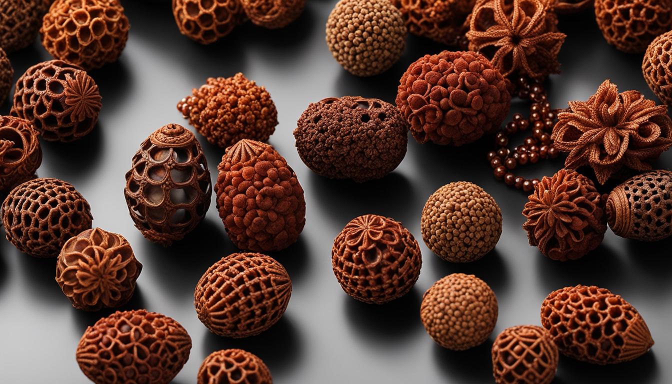 types of rudraksha beads