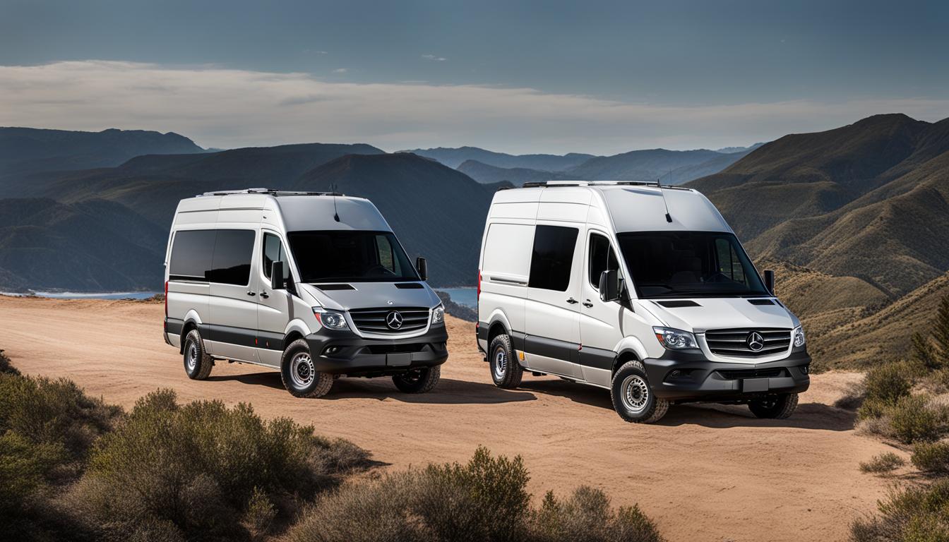 types of sprinter vans