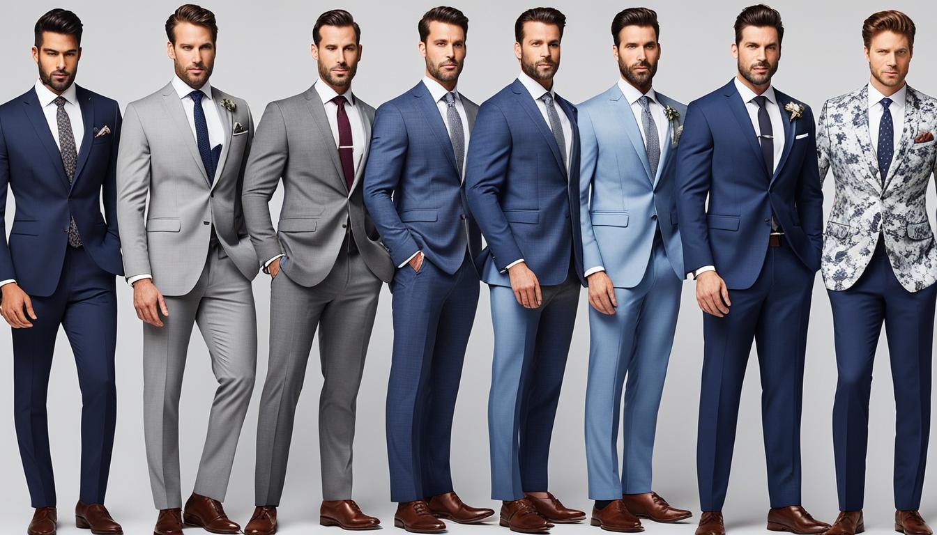 Types of Suits for Wedding