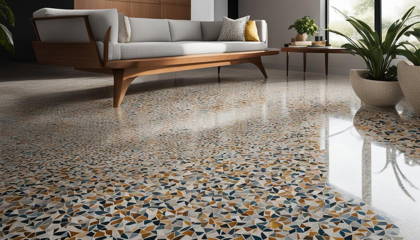 types of terrazzo flooring