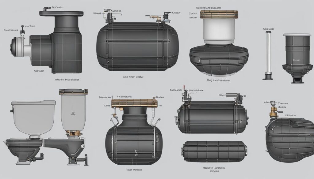 types of toilet mechanisms