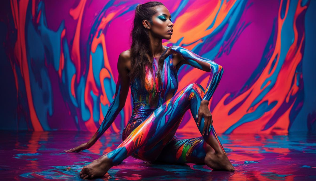 water-based body paints