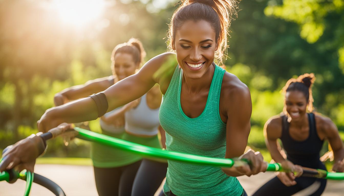 weighted hula hoops for beginners