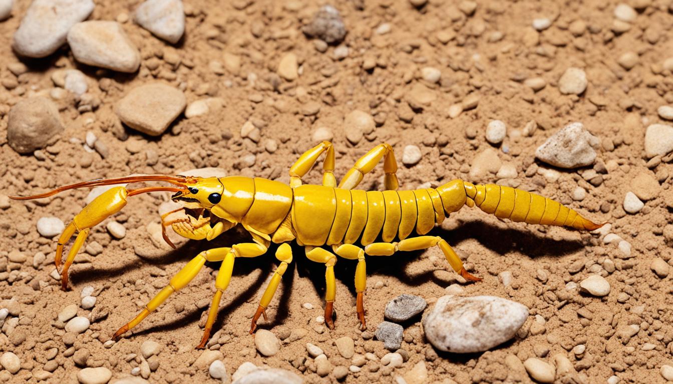 yellow ground scorpion