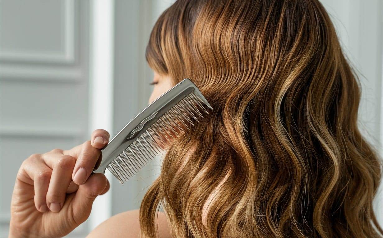 Brushing Techniques for Wavy Hair