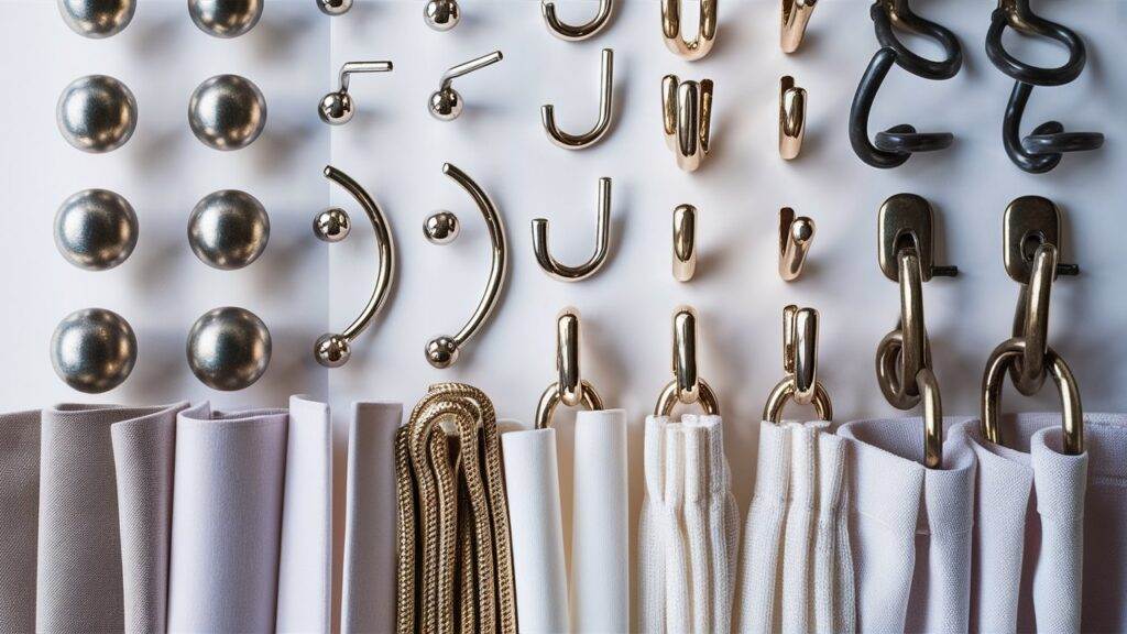 Types of Curtain Hooks