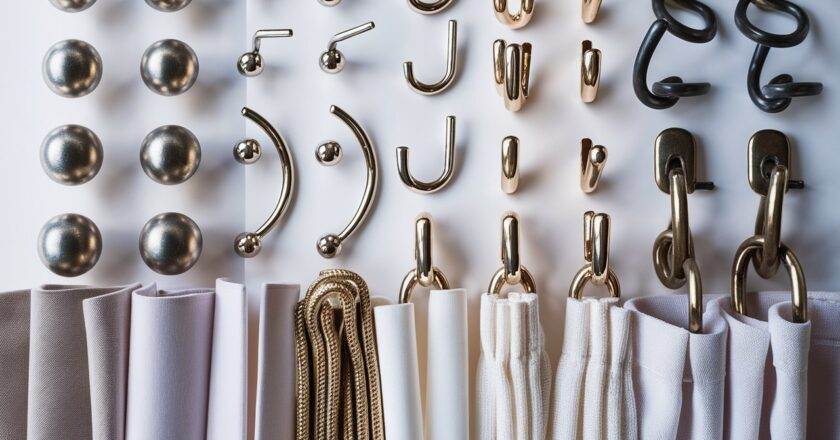 Types of Curtain Hooks