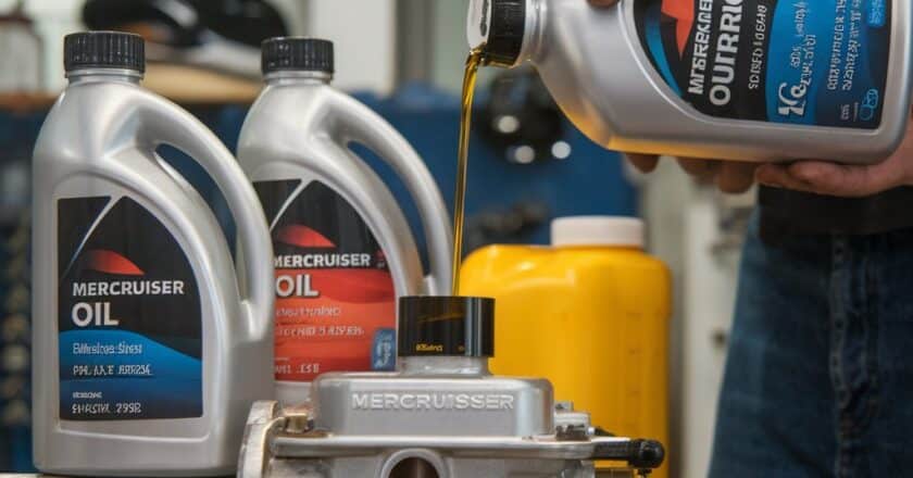 Types of Oil Goes in a Mercruiser Outdrive