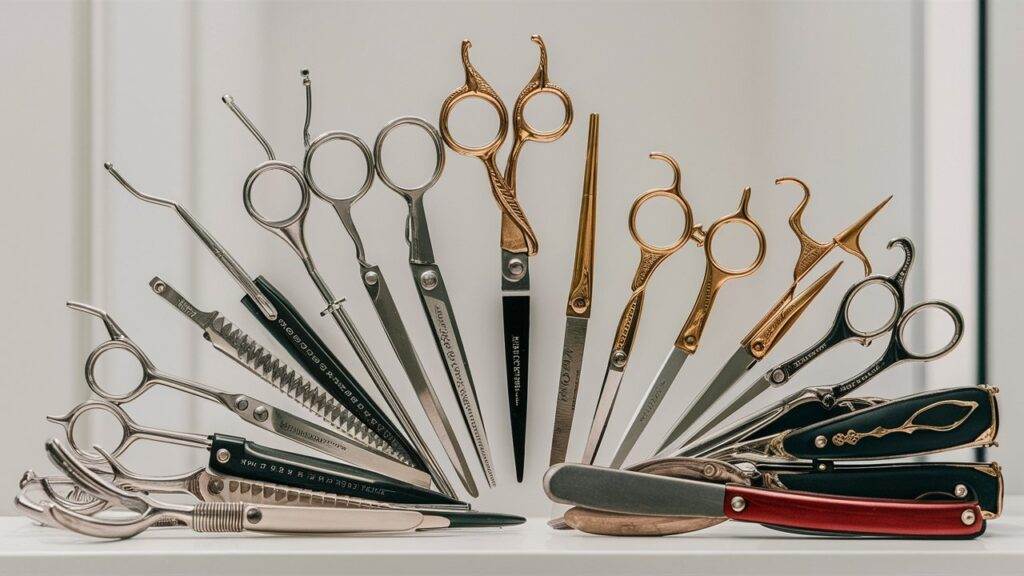 Types of Scissors Barbers Use