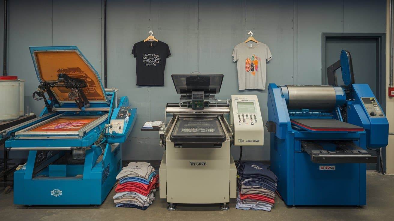 Types of T-Shirt Printing Machines