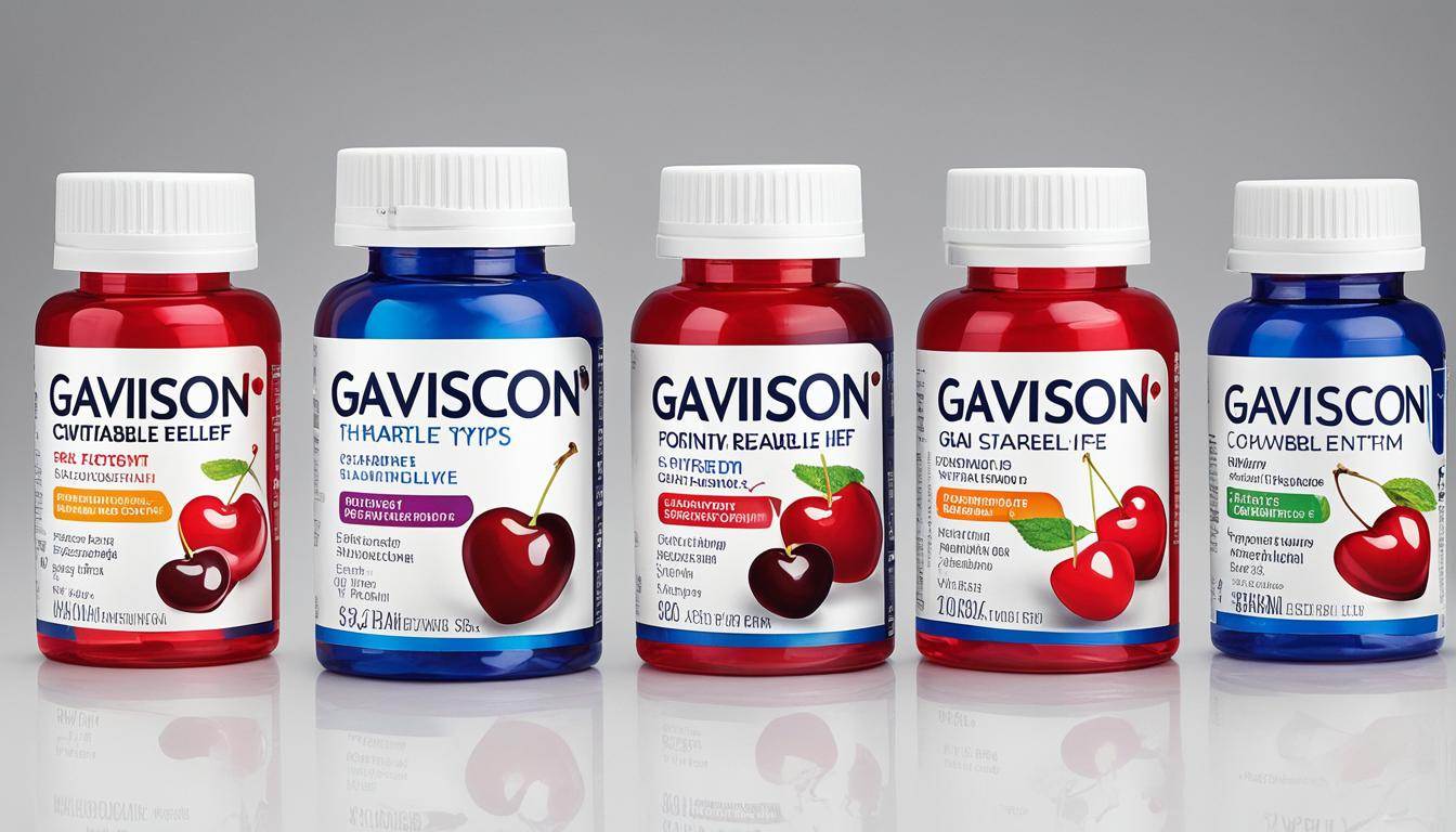 types of gaviscon