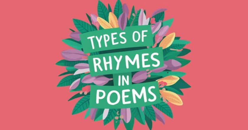 Types of Rhymes in Poems | An In-Depth Look at Poetry Rhyming Patterns