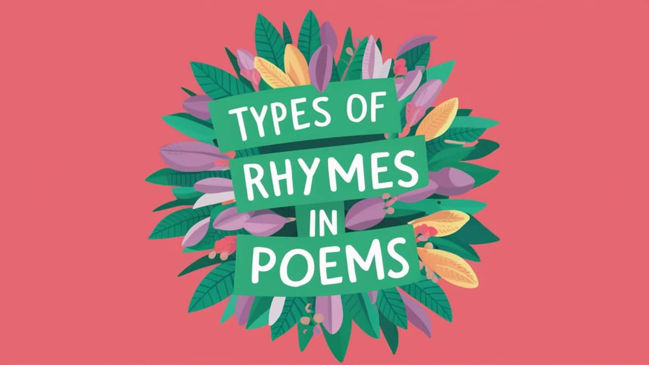 Types of Rhymes in Poems