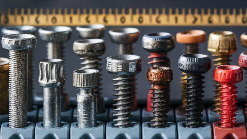 Various Screw Head Shapes